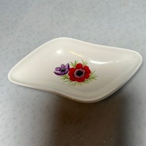 Vintage 1950's Adderley Fine Bone China Mini Tray Made in England